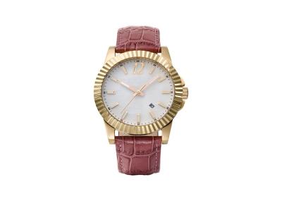 Super Luminous Genuine Leather Wrist Watch 10ATM Waterproof Custom Design