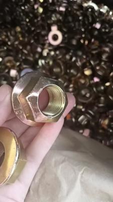 Prevailing Torque Type All-metal Hexagon Nuts With Flange For Fastening And Securing