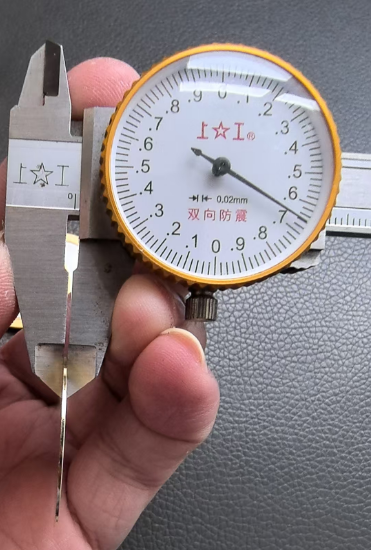 Piezo elemento 30 mm Piezo Cerámica de latón Buzzer Sheet Ultra gruesa hoja de cobre 0,66 mm con cable