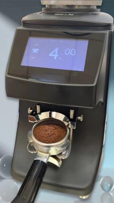Electric Coffee Grinder Coffee Mill Machine Flat Burrs Grinding Machine Black