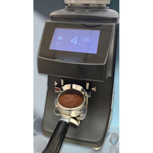 Conical Burr Commercial Coffee Grinder Aluminium Alloy ABS