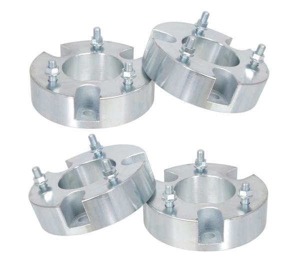 Anodized Silver 3 Coil Spacer Lift Kit , Steel Ford F150 Spacer Lift Adjustable