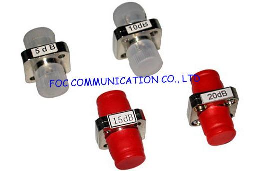 Custom Female to Female fiber optic attenuator with Plastic or metal housing