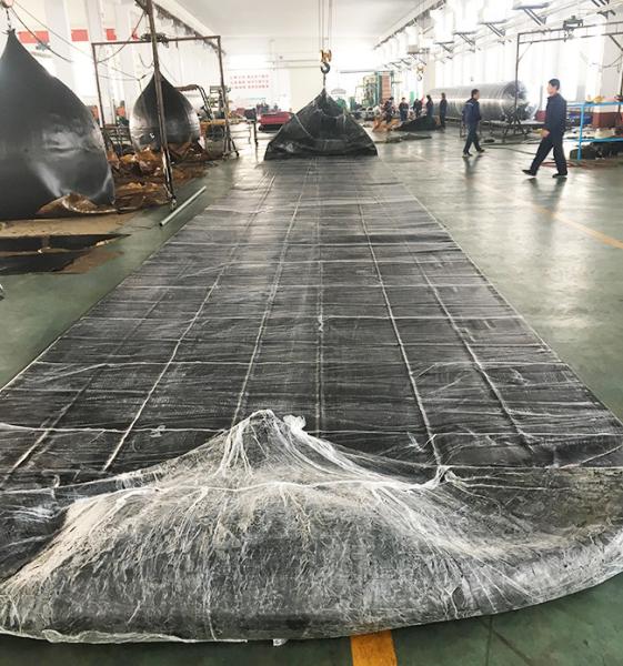 Airbag de borracha naval flutuante para elevação de navios