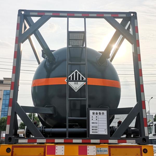 30ft Carbon Steel ISO Tank Container Fuel Gasoline Oil Tank Heavy Storage Tank Container