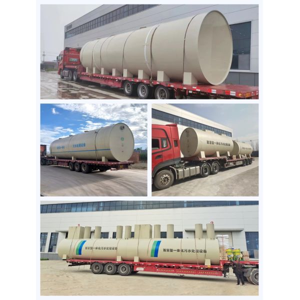 Integrated Mbr Sewage Treatment Equipment PP series Fast Delivery Of Wastewater Treatment Facilities