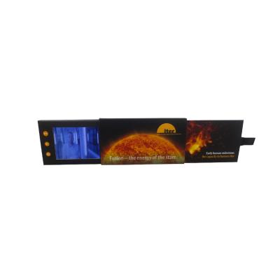 Sider  LCD Video Business Cards Paper Material 3GB Memory OEM