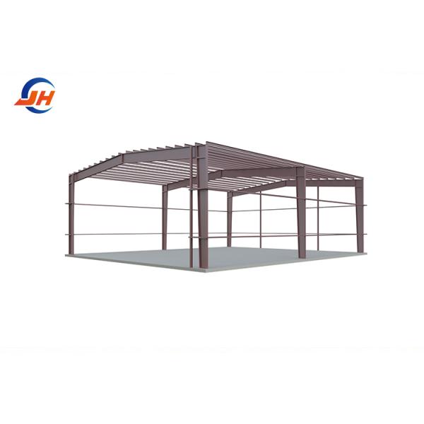 240x250 Size Welding Processing Service Hangar for Private Aircraft Steel Structure Made