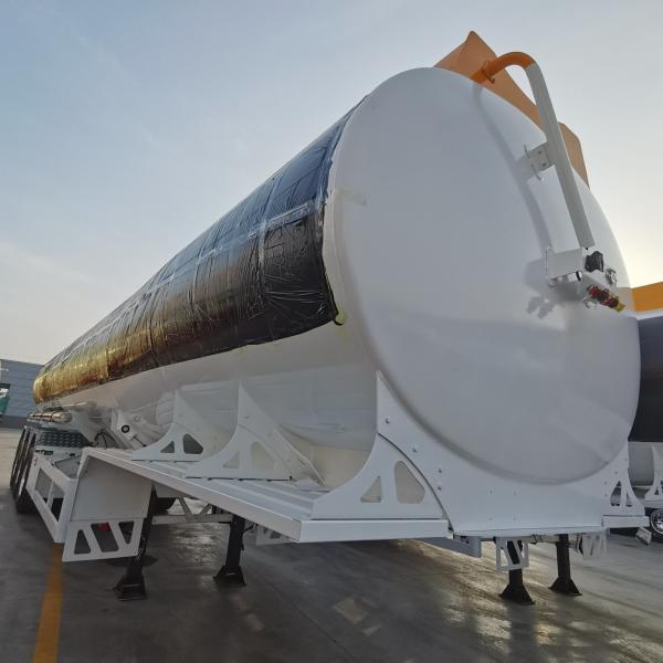 BPW Axle 3 Axles Fuel Oil Petrol Tanker Trailer with Fuwa Axle Steel Material