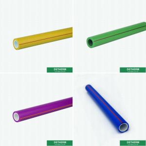 Colorful Ppr Polypropylene Water Supply Pipe Ppr Plastic Water Pipe Smooth Inner