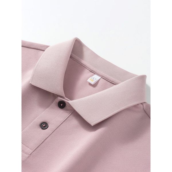 2820 Summer New Arrival 170g 75.4% Polyester 19.4% Cotton 1.8% Viscose 1.2% Linen 1.1% Mulberry Silk 1.1% Rayon Casual Commuter Polo Shirt
