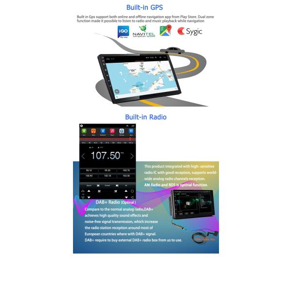 Android 7.1 Kia Car Stereo Quad Core Для поддержки KIA Sportage 2011-2017 годов