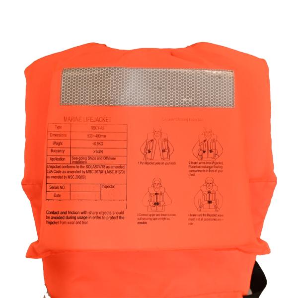 RSCY A5 Polyester oxford Marine Life Jacket