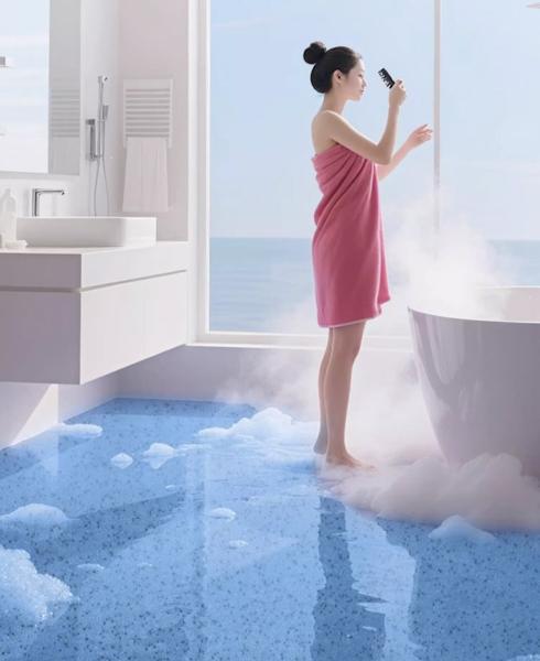 Wear resistant self leveling floor paint DIY epoxy garage floor Durable epoxy resin coating for baseroom flooring