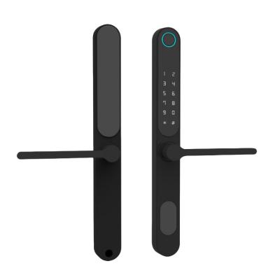 Sliding Door Smart Lock Broken Bridge Aluminum Tuya Waterproof High Temperature Resistant