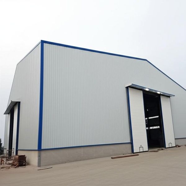 Earthquake Resistant 7~9 Grade Steel Structure Warehouse with Fireproof Waterproof Windproof Features and Solid H-shape Steel Beam