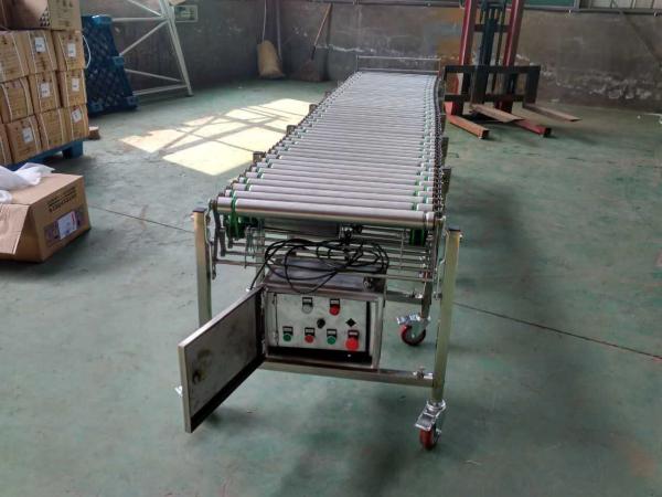 Flexible Powered Stainless Steel 304 Roller Conveyor