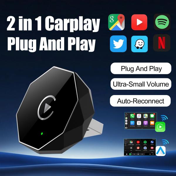 Caja CarPlay Android Universal con Salida HDMI 1080P