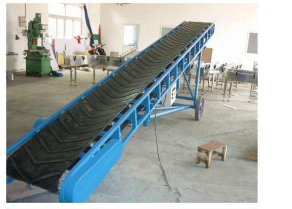 Climbing Shipping Roller Conveyor Carbon Steel Material 0.4kW - 22kW Power
