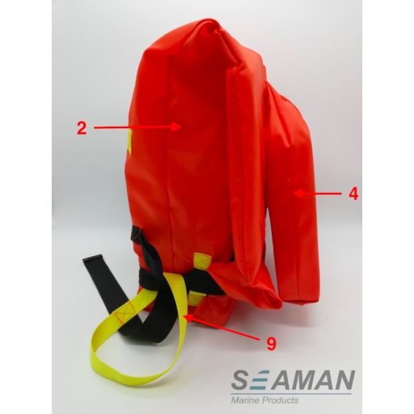 Adult Rigid Foam Marine Life Jacket , Marine Life Vest SOLAS Standard