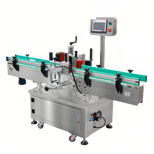 380V Round Bottle Labeler Full Automatic Self Adhesive Labeler 750w