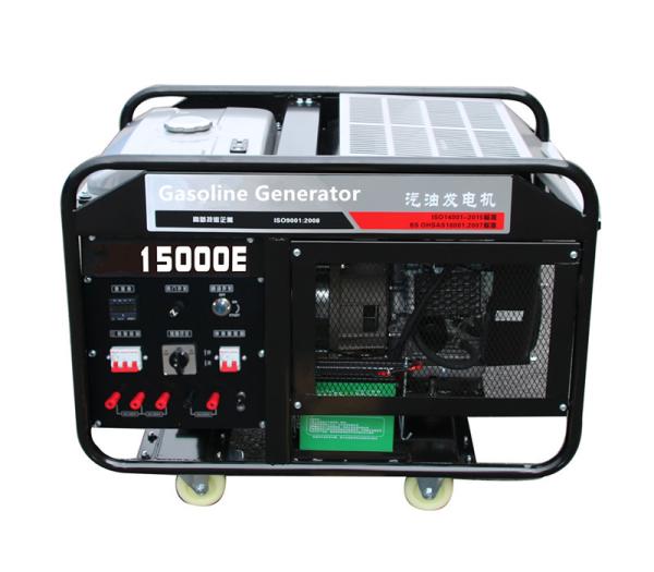 Cilindro portátil bonde do motor 2 refrigerar de ar do grupo de gerador da gasolina 15kw do poder de Chongqing
