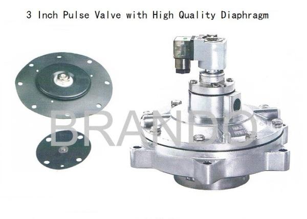 CA76MM 220V AC 50/60HZ Pneumatic Pulse Valve , Dust Collector Pneumatic Diaphragm Valve
