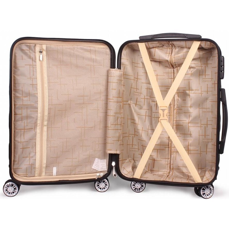 Lightweight Hard Shell Abs Pc Suitcase 71cm  Travelling Bags With Wheels For Ladies