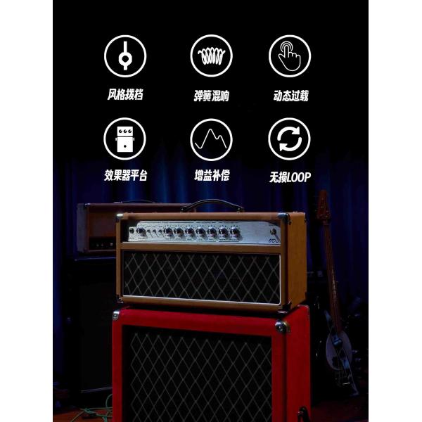 Custom Dumble Clone 2025 Overdrive Reverb 50-Watt Hand-Wired Tube Head-Suede Blue JJ Tubes 50W