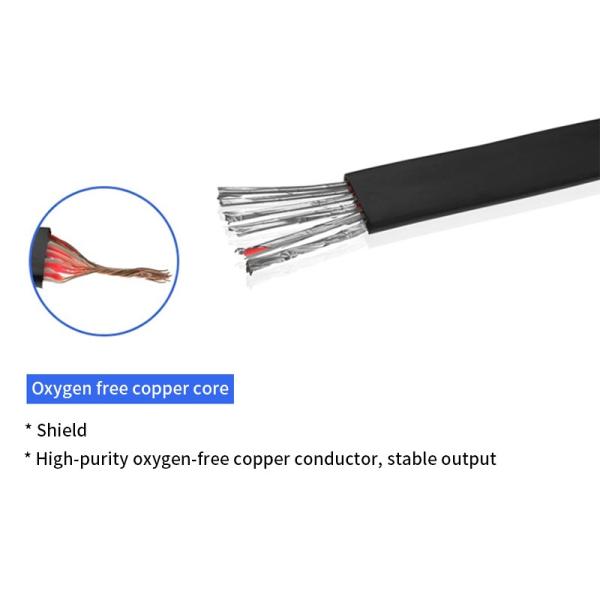 HDTV cable flat cable 2.0 with chip 1.4V 1080P 18.0Gbs 60M/70M/80M/90M/100M   hdtv cable
