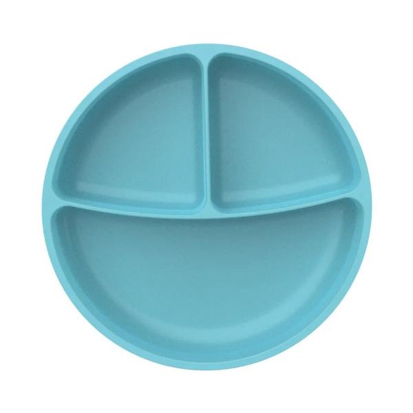 Anti Slip Silicone Baby Infant Feeding Dishes Customize Baby Feeding Infant Suction Plate