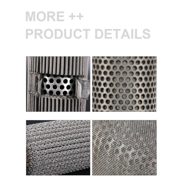 Pipe Mud Screens Stainless Steel Wire Mesh Filter Tube Size Range 1 Inch To 12 Inches
