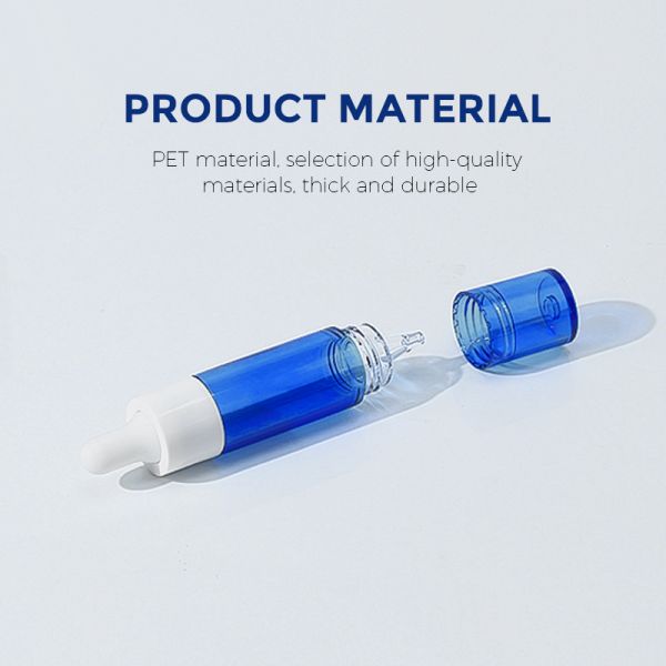 15ml and 20ml Double-headed Custom-designed PET Dropper Bottle for Essence and Skin Care Water Packaging