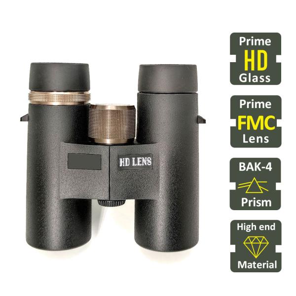 8x42 HD Binoculars Waterproof Telescope  For Hunting