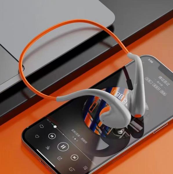 Lenovo X7 Air Bone Conduction Earbuds Black White With Voice Assistant