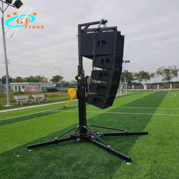 Hang Audio Light Truss Stand Lift Light Tower Metal Stand Hand Crank