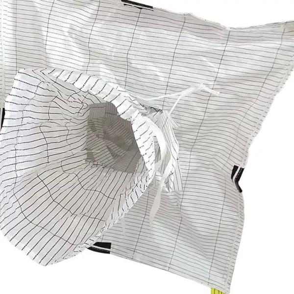 FIBC Ton Bag Polypropylene Woven Bulk Bag Прочный прочный Jumbo Bag