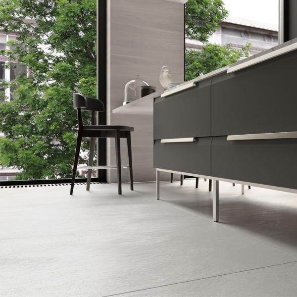 Dark Grey Matt ODM PVC Kitchen Cabinets Australian Standard