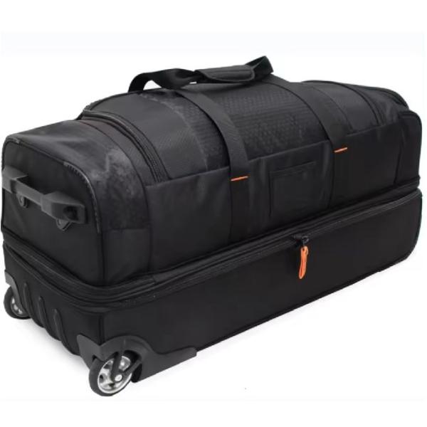 Черный большой вместимостью 32 дюйма водонепроницаемый сумка для багажа для путешествий