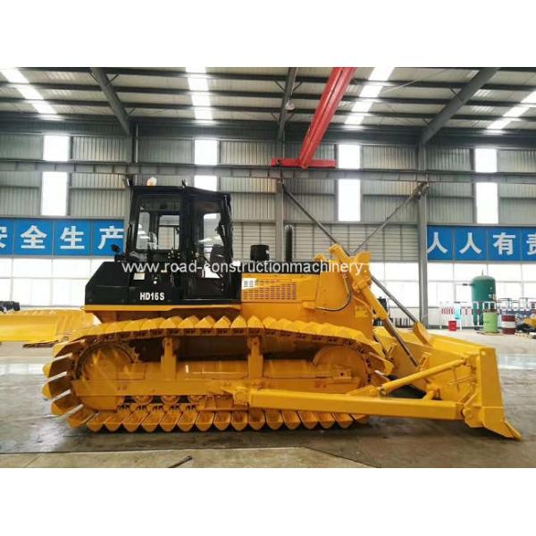 Бульдозер Crawler HAITUI HD16 4.5m3 дремая централизовал смазку 160hp