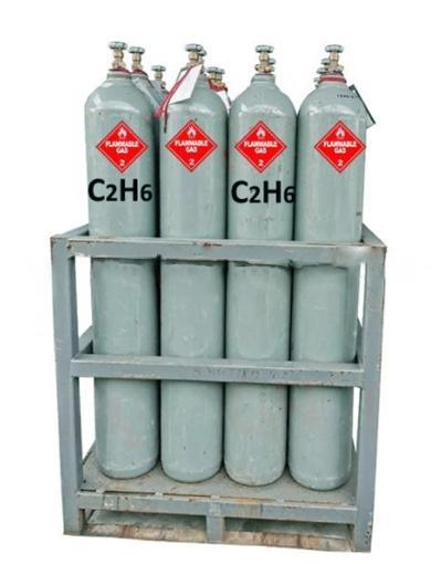Cylinder Gas High Purity Refrigerant Gas R170 Ethane Gas C2h6