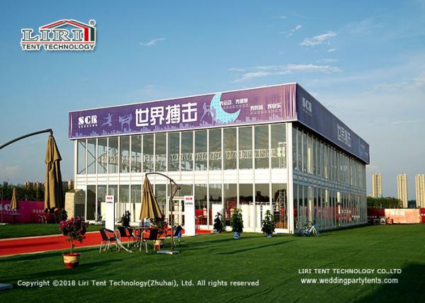 Waterproof Outdoor Event Tents  , Insulated Thermal Roof Cube Tent