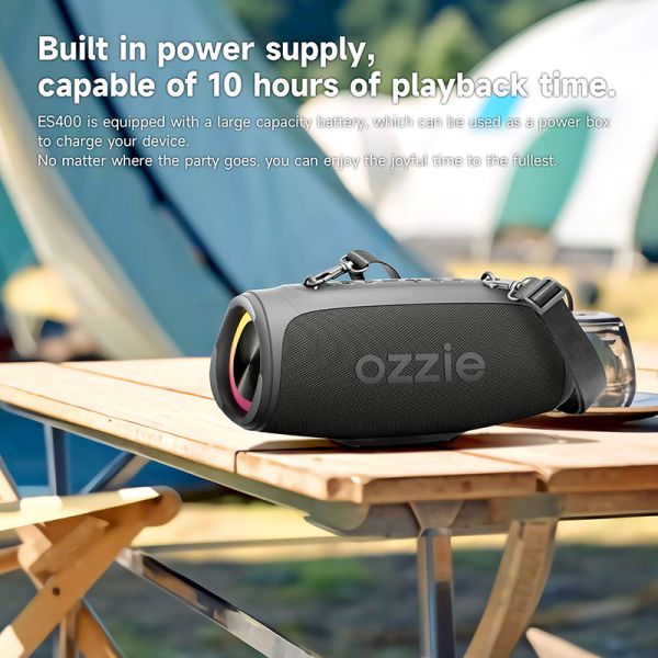 IPX7 Waterproof Bluetooth Speaker with High Quality Audio for Outdoor Use