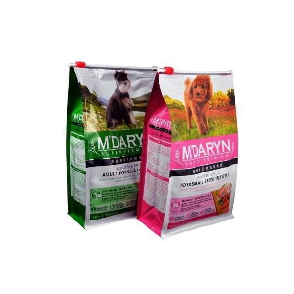 Dog Food Packaging Bags with Zip-Lock