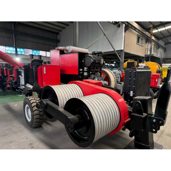 Overhead Electric Power Transmission Line Puller For Energy Transfer Systems