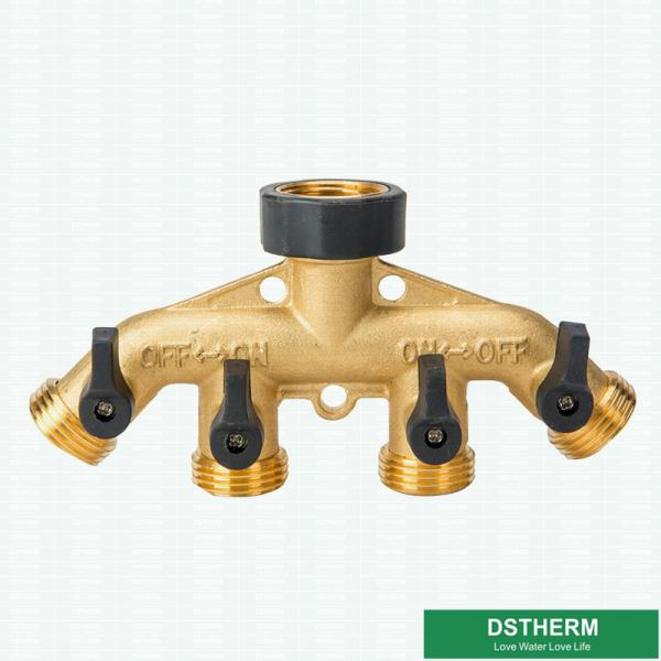 Штуцеры трубы выстукивают Splitter соединителя трубы шланга трубки