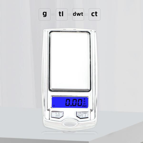 Pocket Scale Mini Portable Gram Scale 200g/ 0.01g Mini Digital Pocket Scale Car Key Shape Balance électronique avec batterie pour bijoux Herbes alimentaires