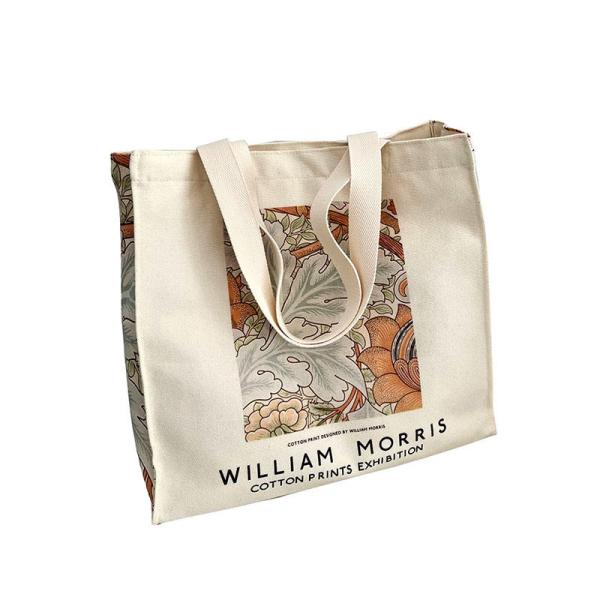 OEM/ODM Accepted Art Bags for Tourist Souvenirs British Museum Canvas Print Pattern