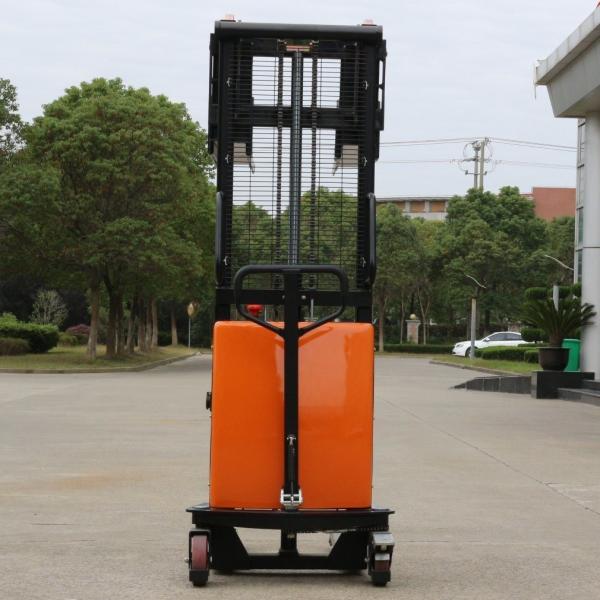 1.0 T Battery Charger Free Electric Hydraulic Pallet Stacker Semi Electric Pallet Stacker Self Load Unload