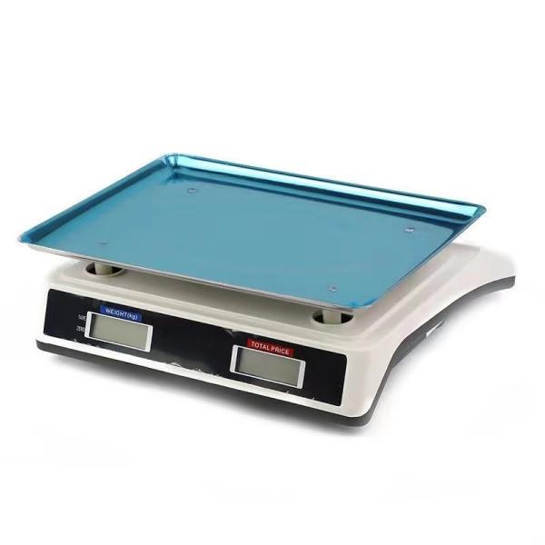 Balance de table numérique 30 kg pour une pesée et un calcul précis, en plastique ABS, design rectangulaire